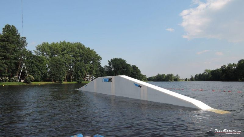 A frame na wakeparku w Łodzi