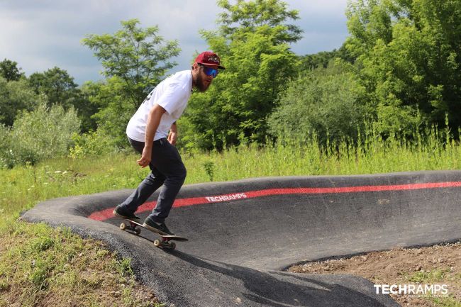 Asfaltový pumptrack - Krzysztoforzyce