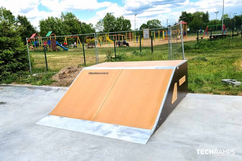 Banka rampy - Mieszkowice skatepark