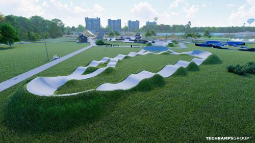 Betong pumptrack