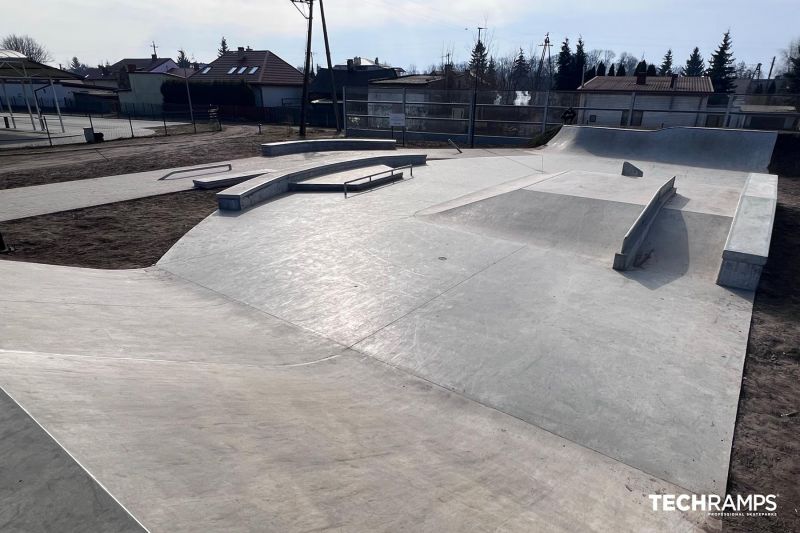 Design og bygging av skateparker i betong