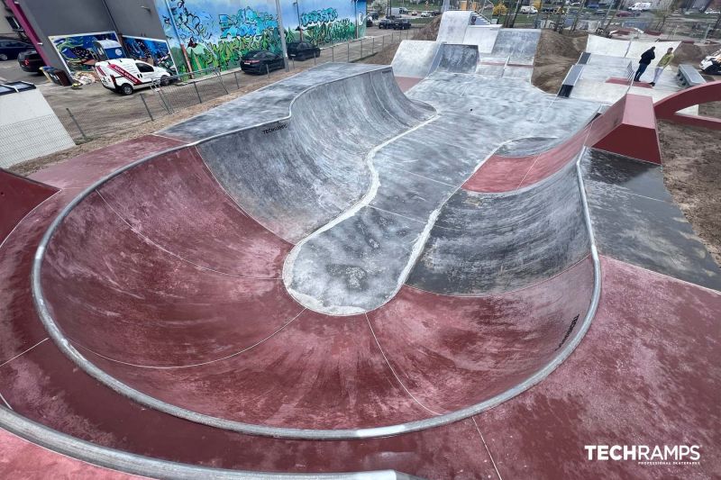 Design og bygging av skateparker i betong