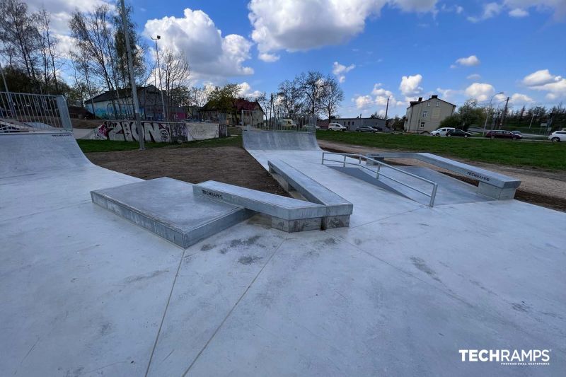 Design og bygging av skateparker i betong