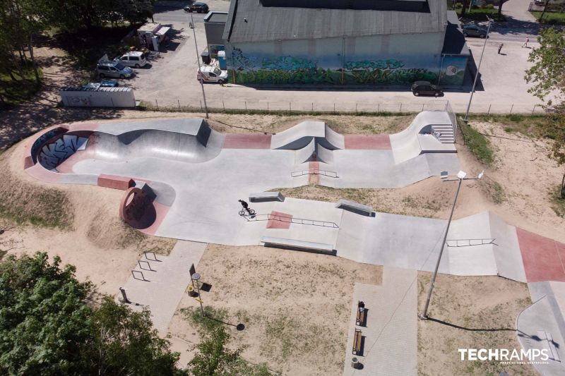 Design og bygging av skateparker i betong