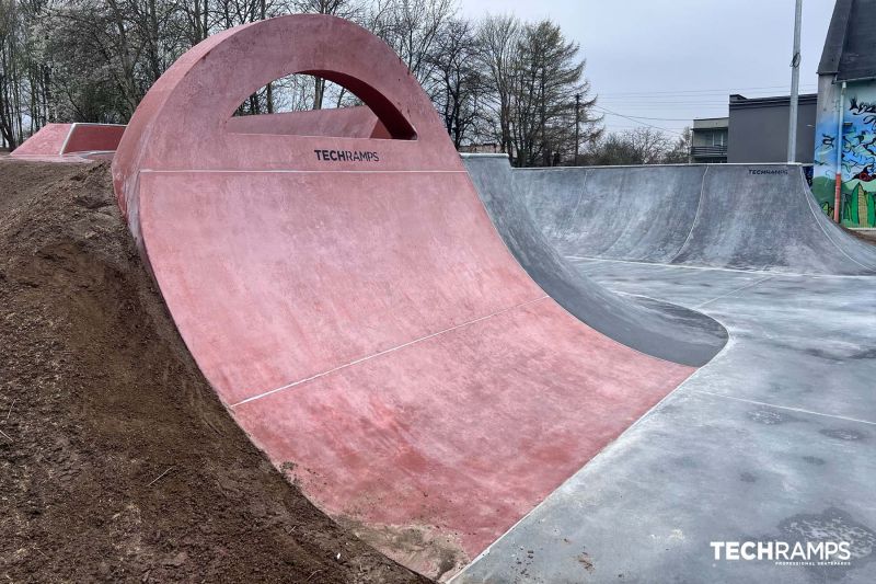 Design og bygging av skateparker i betong