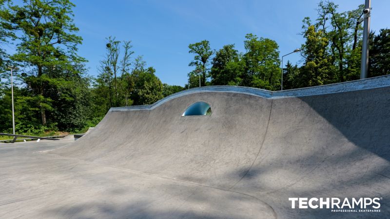 Techramps skatepark v Rybniku 