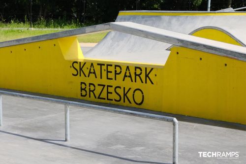 Betónový skatepark - Brzesko