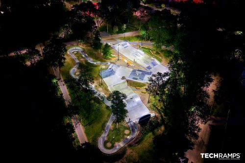 Betónový skatepark – Ostrołęka