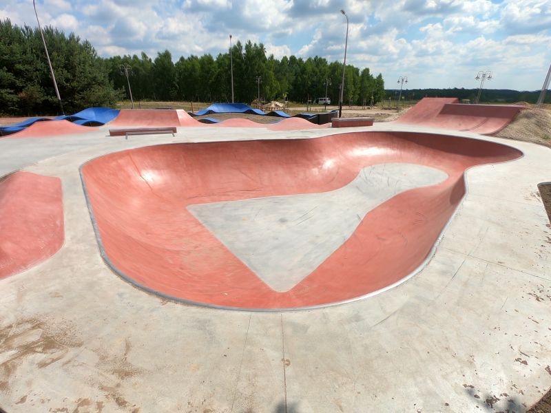 Betónový skatepark v Slawne, Západné Pomoransko