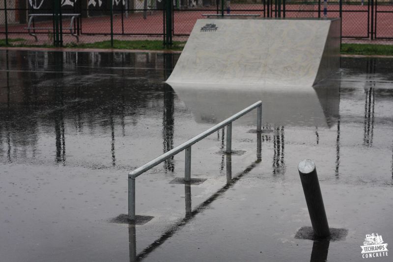 betonowy skatepark w Opolu