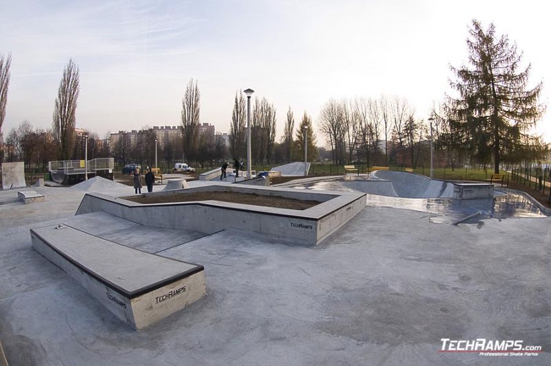 Budowa skateplazy w Krakowie zakończona