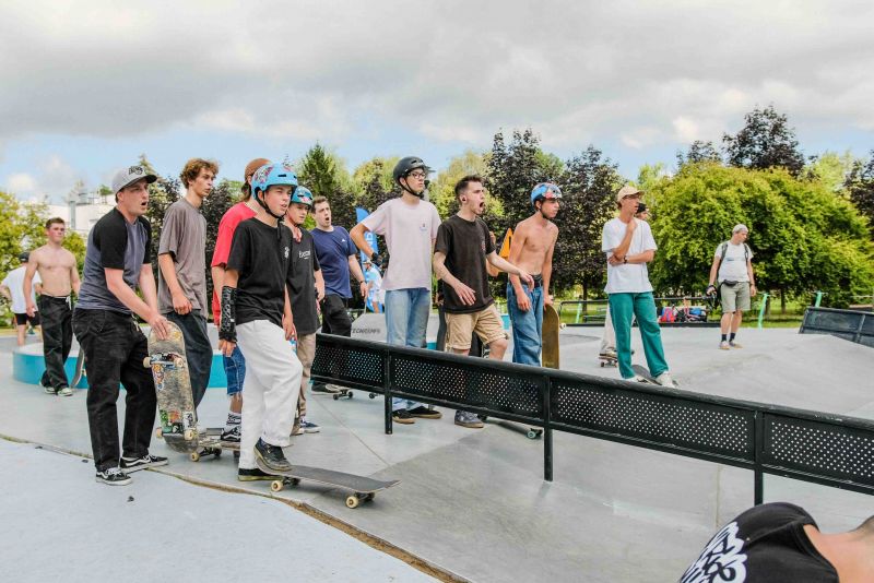 skateparker i betong 
