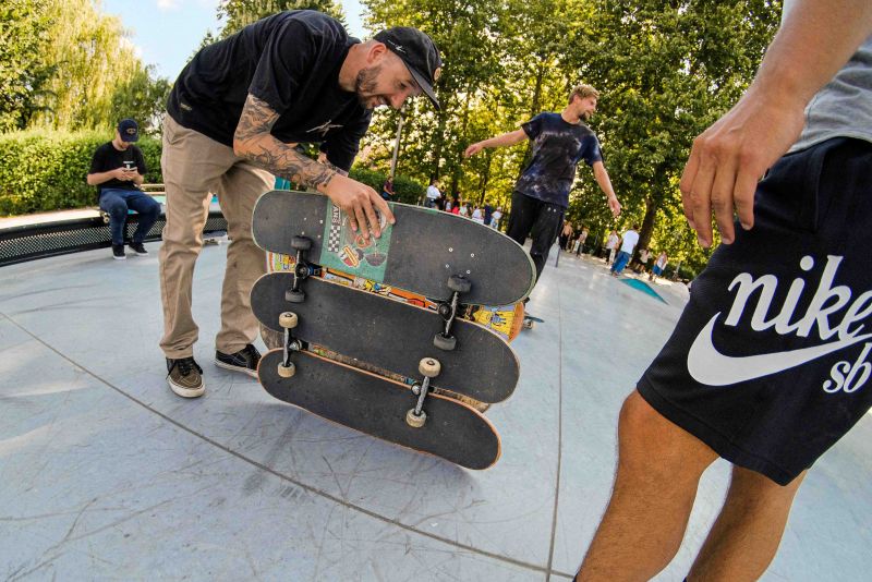 skateparker i betong 