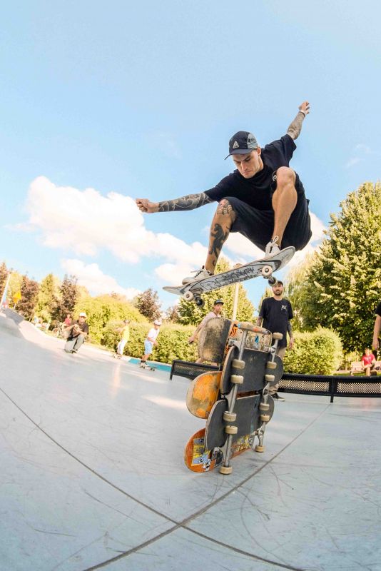 skateparker i betong 