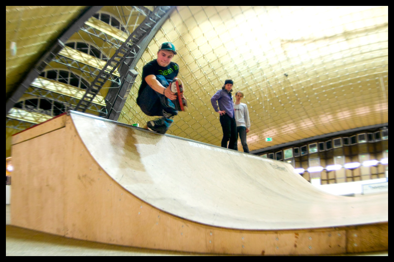 chorzów skatepark minirampa