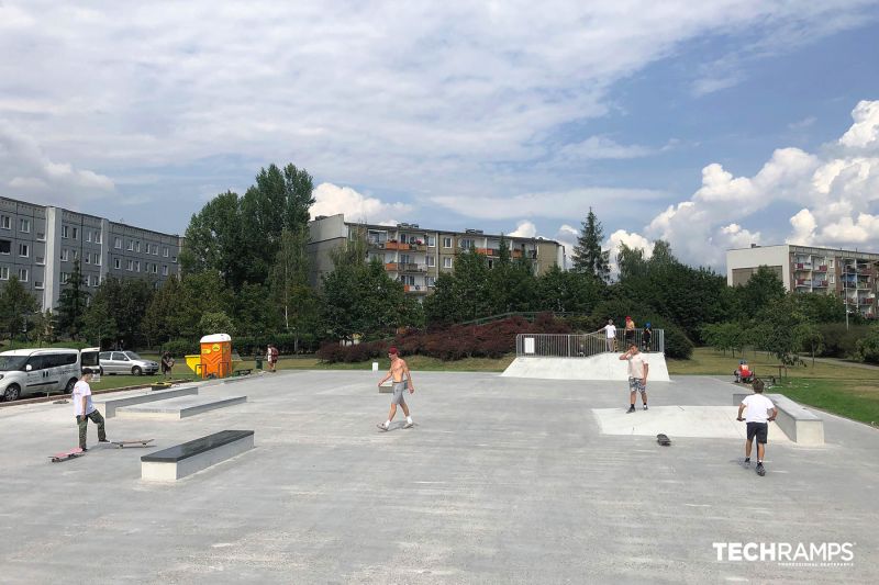 Skatepark by Techramps