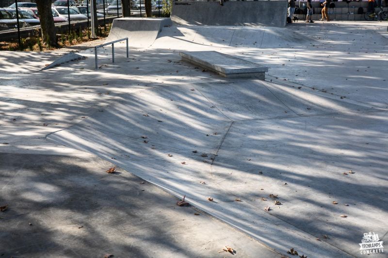 Nakło - concrete skatepark