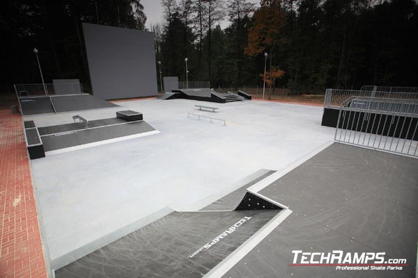 Dąbrowa górnicza Skatepark panorama