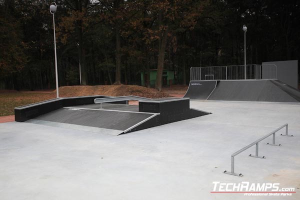 Dąbrowa górnicza Skatepark panorama