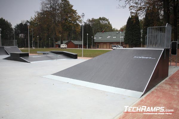 Dąbrowa górnicza Skatepark panorama