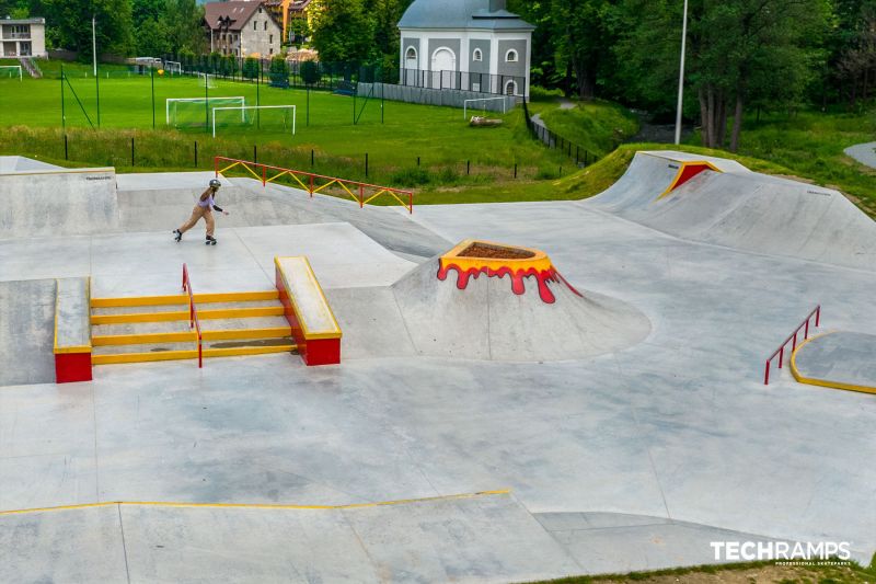 Návrh a výstavba skateparkov