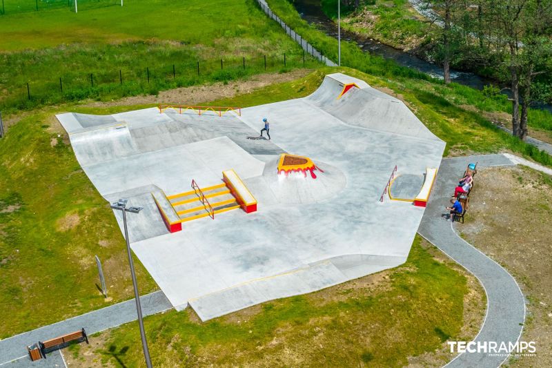 Návrh a výstavba skateparkov