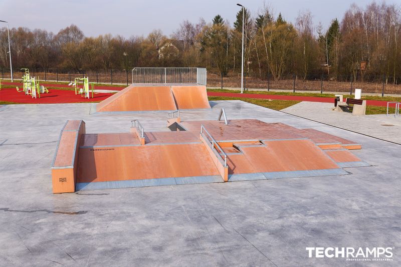 Modulárny skatepark