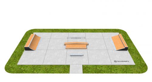 Eksempel på Skatepark PSM02