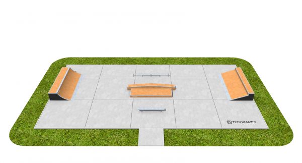 Eksempel på Skatepark PSM02