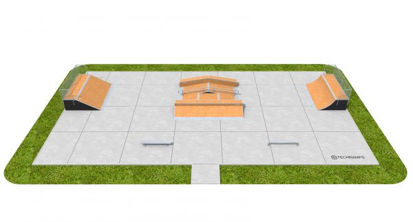 Eksempel på Skatepark PSM05