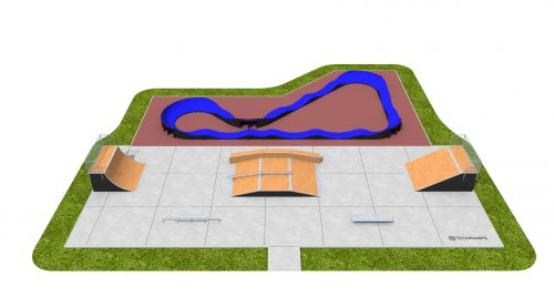 Eksempel på Skatepark PSM09