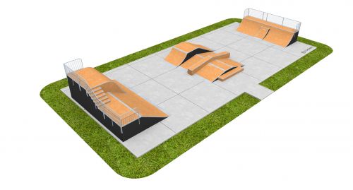 Eksempel på Skatepark PSM12