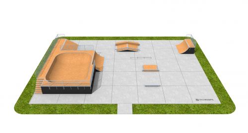 Eksempel på Skatepark PSM15