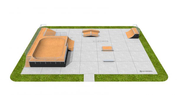 Eksempel på Skatepark PSM15