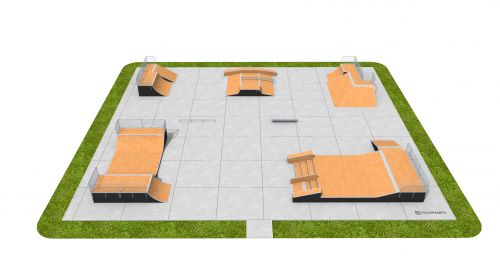 Eksempel på Skatepark PSM16