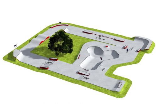 Exemple de skatepark - 360313