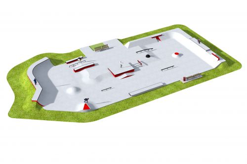 Exemple de skatepark - 390112