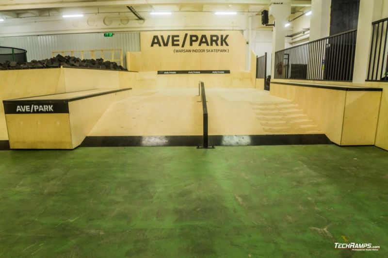 First riders in AvePark skatepark