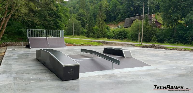 Funbox i Ustron skatepark