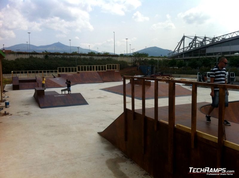 Grecja Thessaloniki  - skatepark