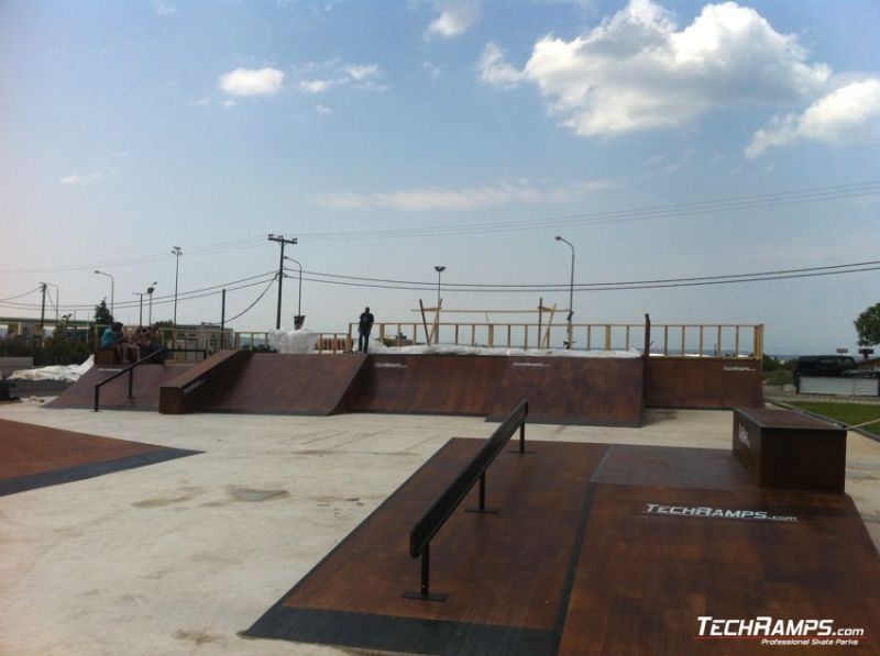 Grecja Thessaloniki  - skatepark