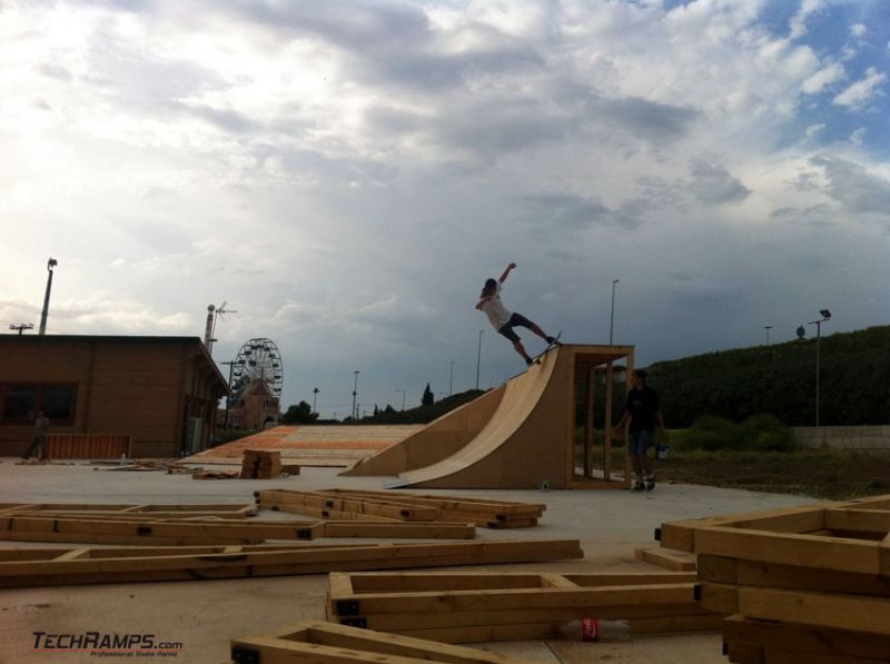 Grecja Thessaloniki  - skatepark