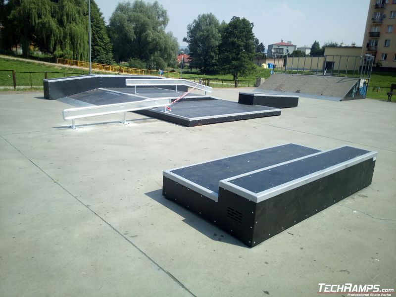 Skatepark modułowy 