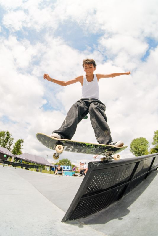 Otwarcie skateparku - Kraków Widok