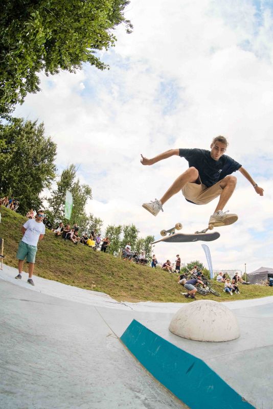 Otwarcie skateparku - Kraków Widok