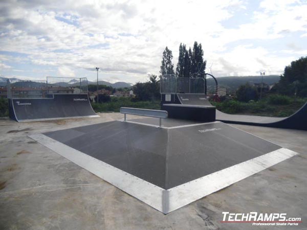 Hiszpania Olot Skatepark