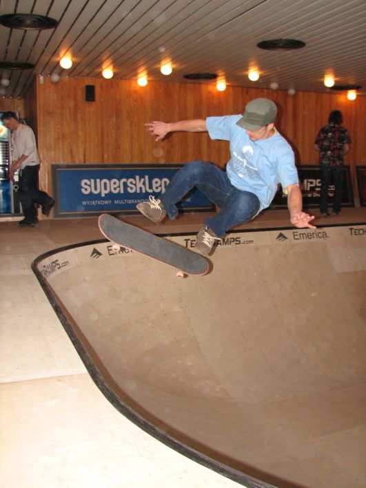 Holek na Skate Poolu Techramps