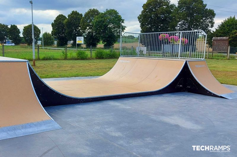 Skatepark modulable