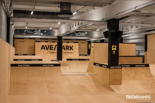 Indoor Skatepark in Warsaw