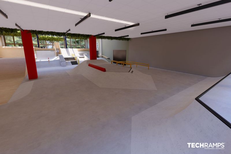 indoor skatepark